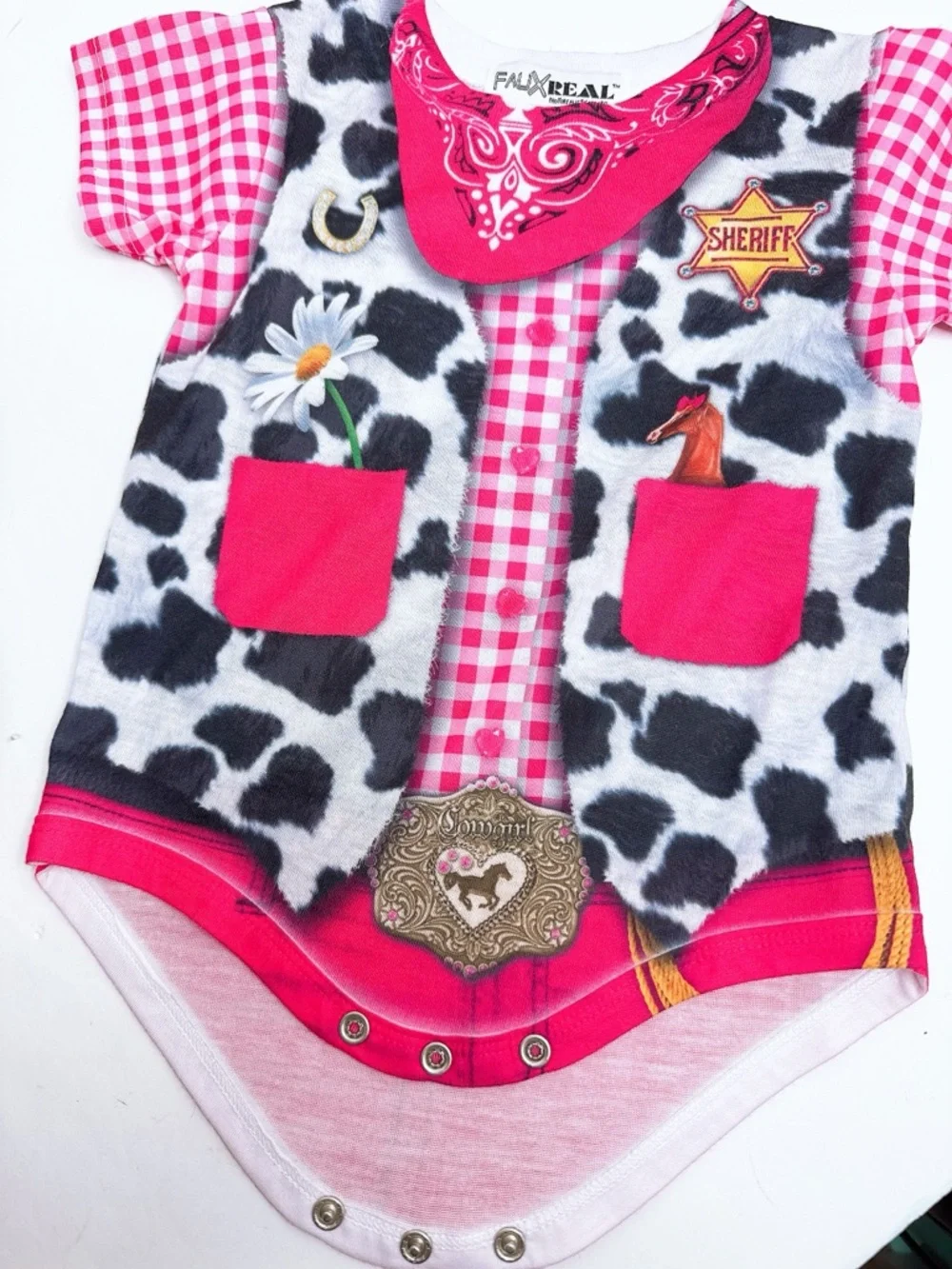 Cowgirl Diaper Cake, Cow Cake, Farm theme, Baby Shower gift